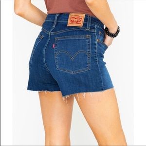 Levi’s High Waisted Jean Shorts